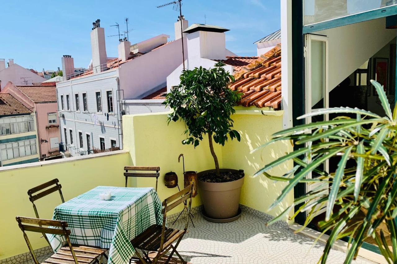 Jolly Jolie W Terrace Apartment Lisboa Ngoại thất bức ảnh